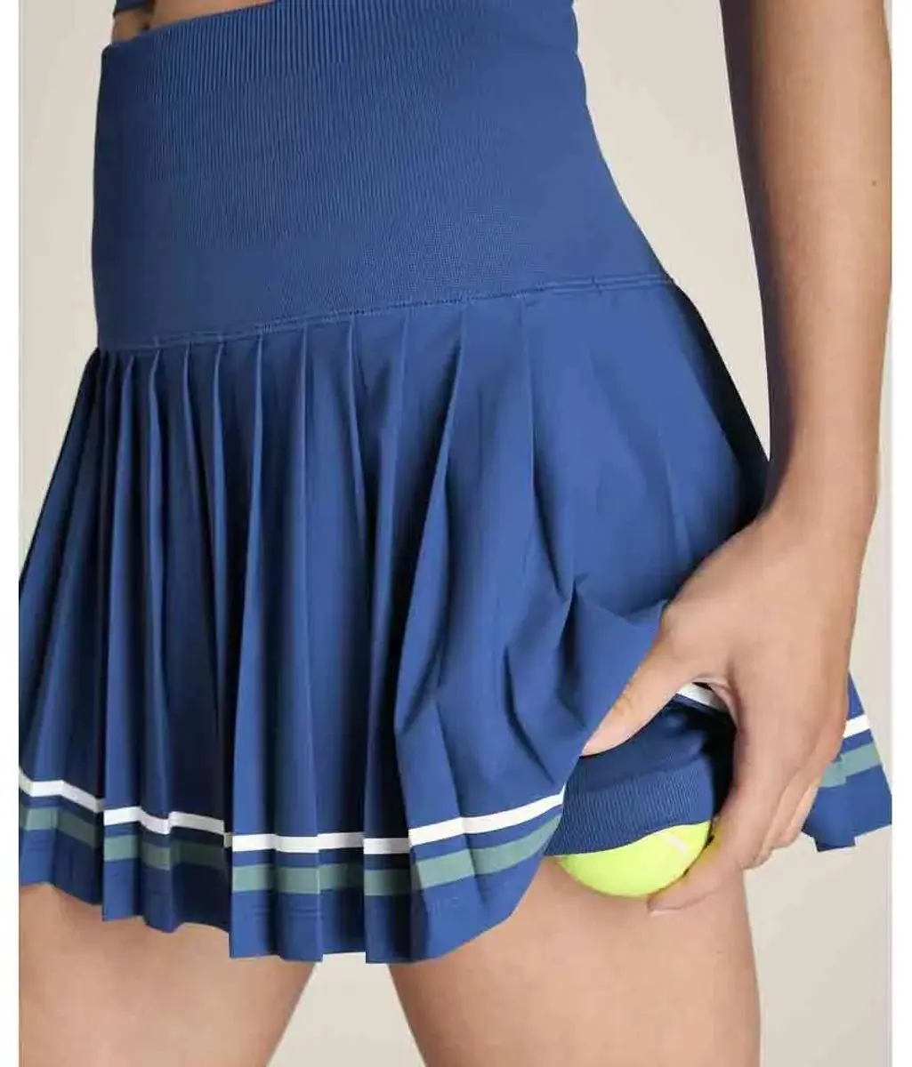 Wilson Midtown Tennis Rok Blauw XL Vrouw