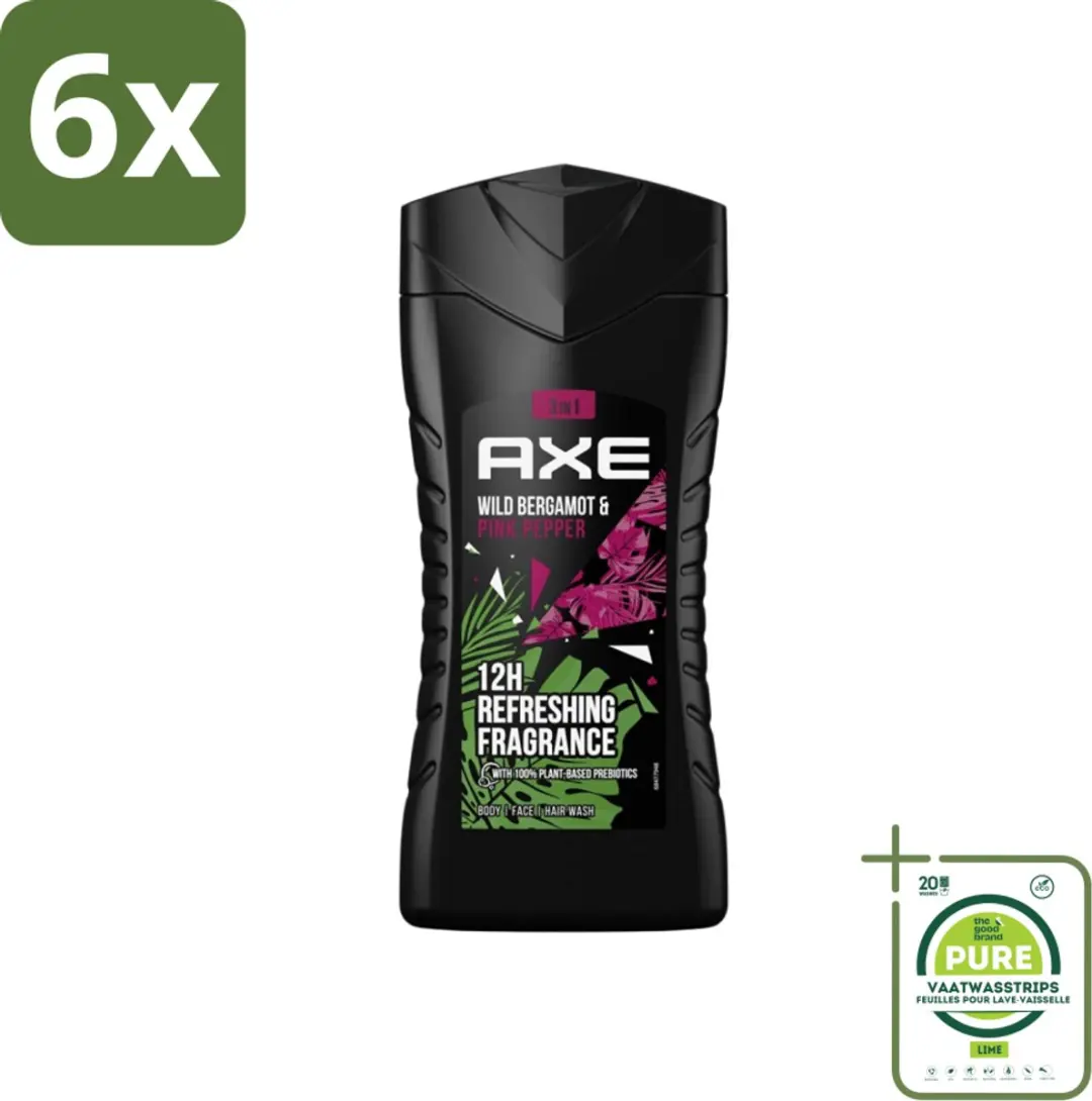 Axe Wild Bergamot & Pink Pepper Douchegel 250ml