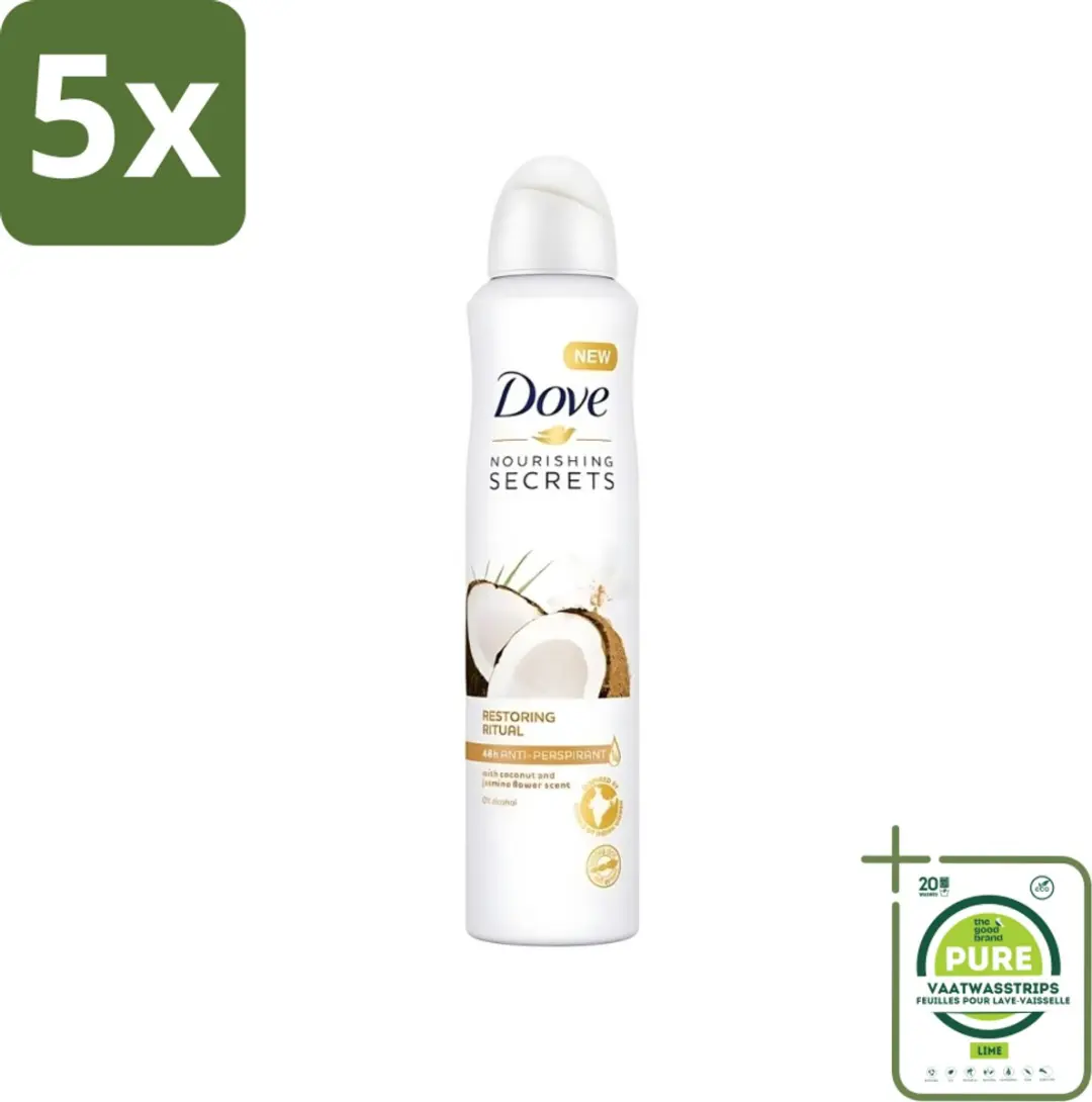 Dove Deodorant Spray Coconut & Jasmine Flower 1250ml