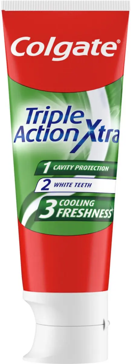 Colgate Triple Action Extra Fresh Tandpasta 150ml - 2 Stuks