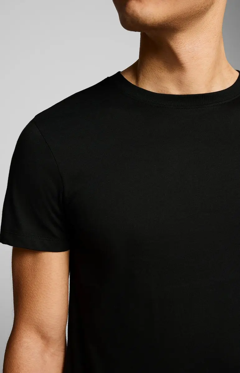 Everyday ronde hals T-shirt 2-pack – Black – S