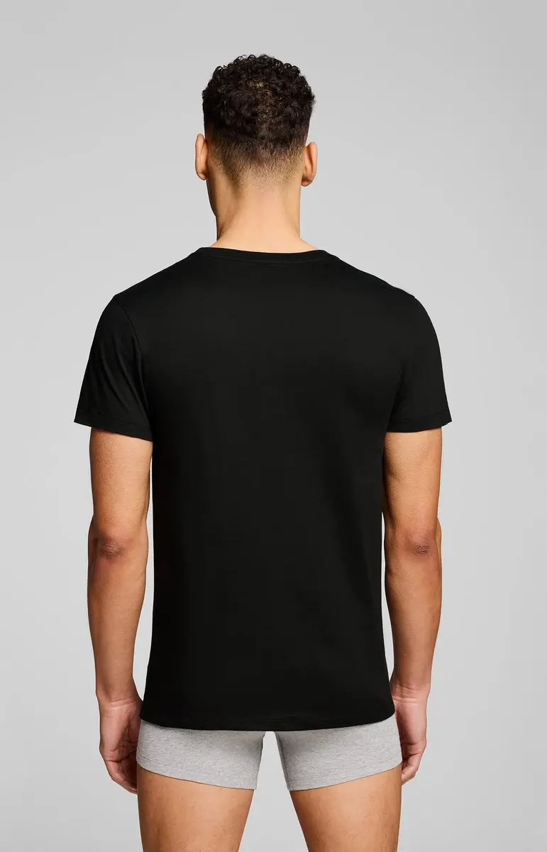 Everyday ronde hals T-shirt 2-pack – Black – S
