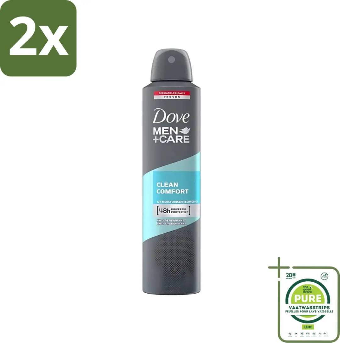 Dove Men+Care Clean Comfort Deodorant 250ml