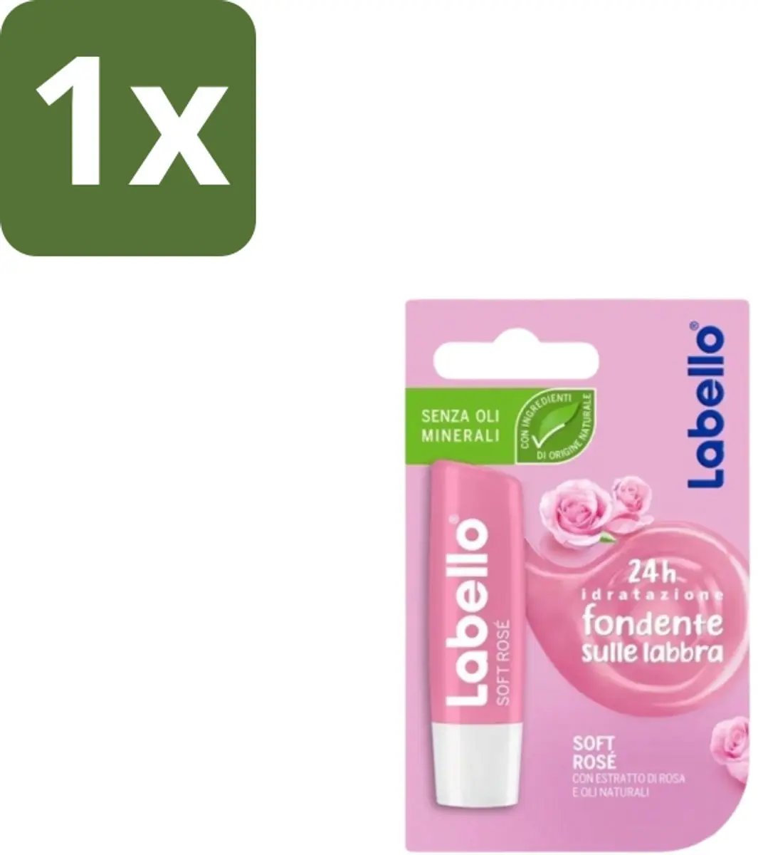 Labello Soft Rosé Lippenbalsem 5g