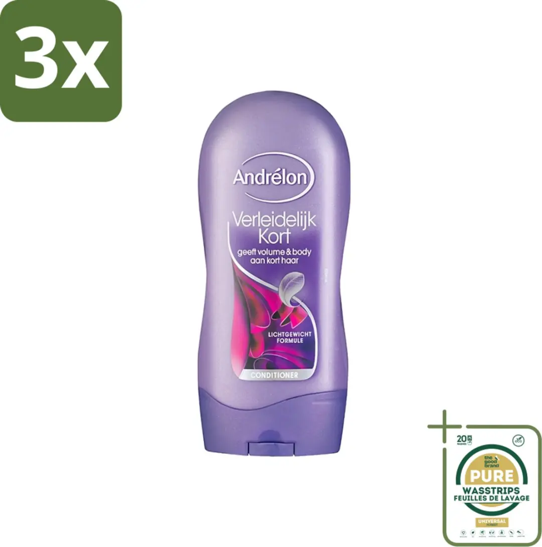 Andrélon Verleidelijk Kort Conditioner 300ml - 3 Stuks
