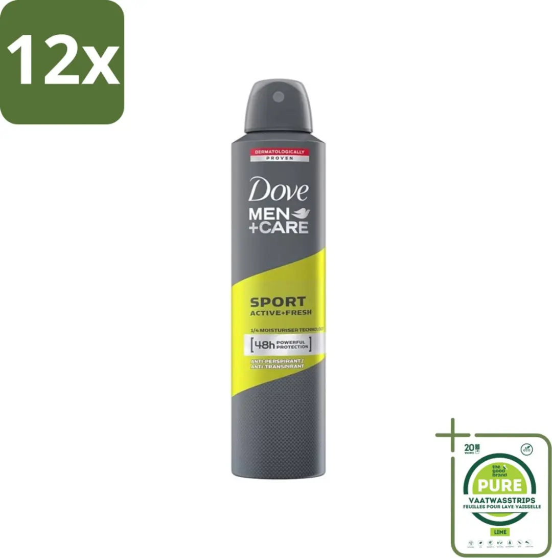 Dove Men+Care Sport Active + Fresh Deodorant Spray 250ml