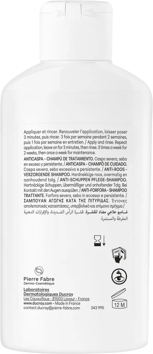 Ducray Kelual DS Sebocontrol Antiroosshampoo 100ml