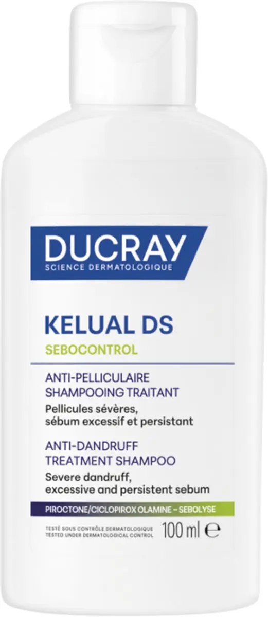 Ducray Kelual DS Sebocontrol Antiroosshampoo 100ml