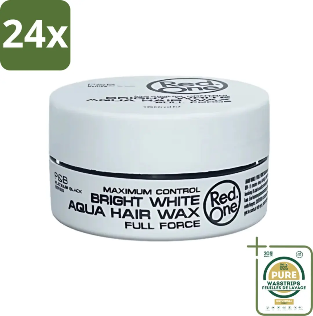Red One Haarwax Bright White Maximum Control 150ml