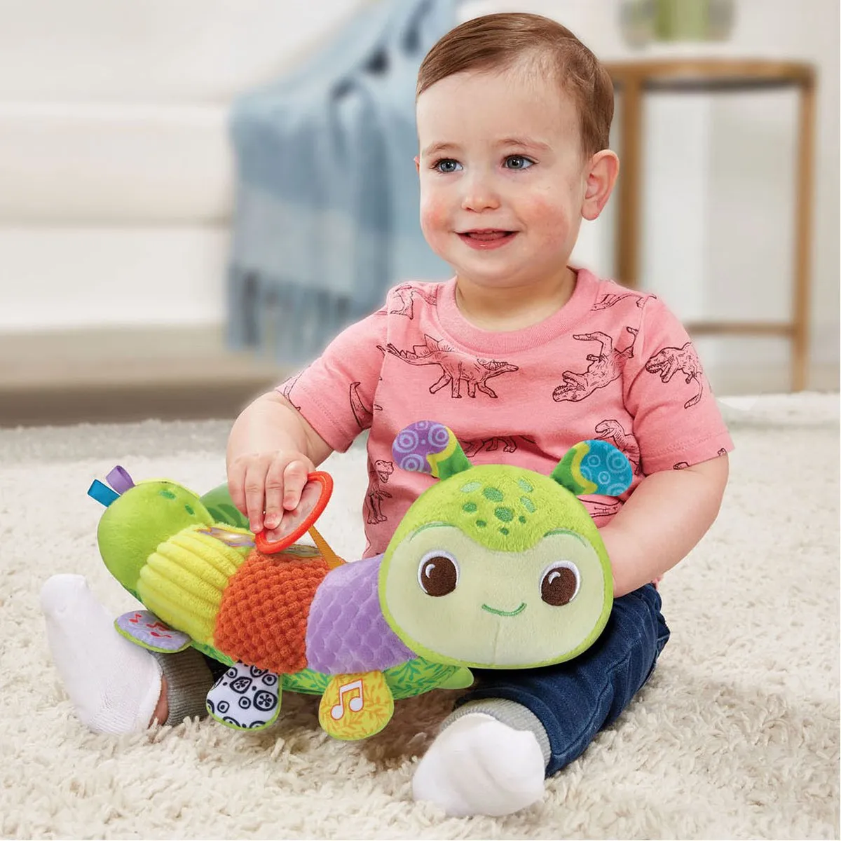 Vtech Baby Ontdek & Leer Knuffelrups 80-567123 - Multicolor - afbeelding 6 van 6