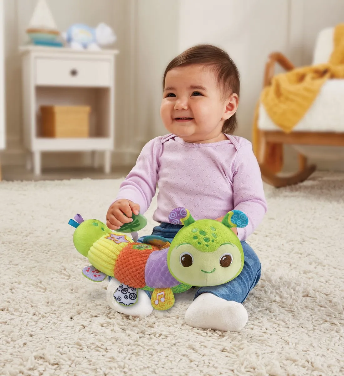 Vtech Baby Ontdek & Leer Knuffelrups 80-567123 - Multicolor