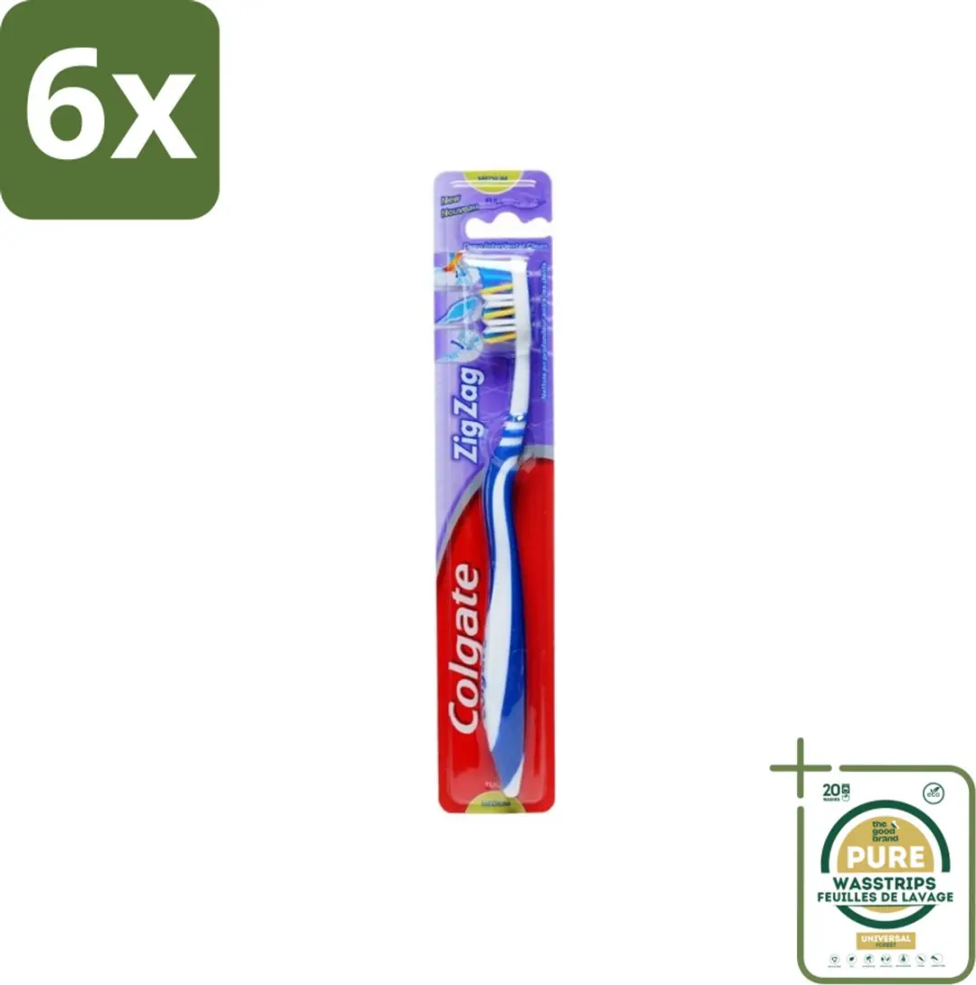 Colgate ZigZag Medium Tandenborstels
