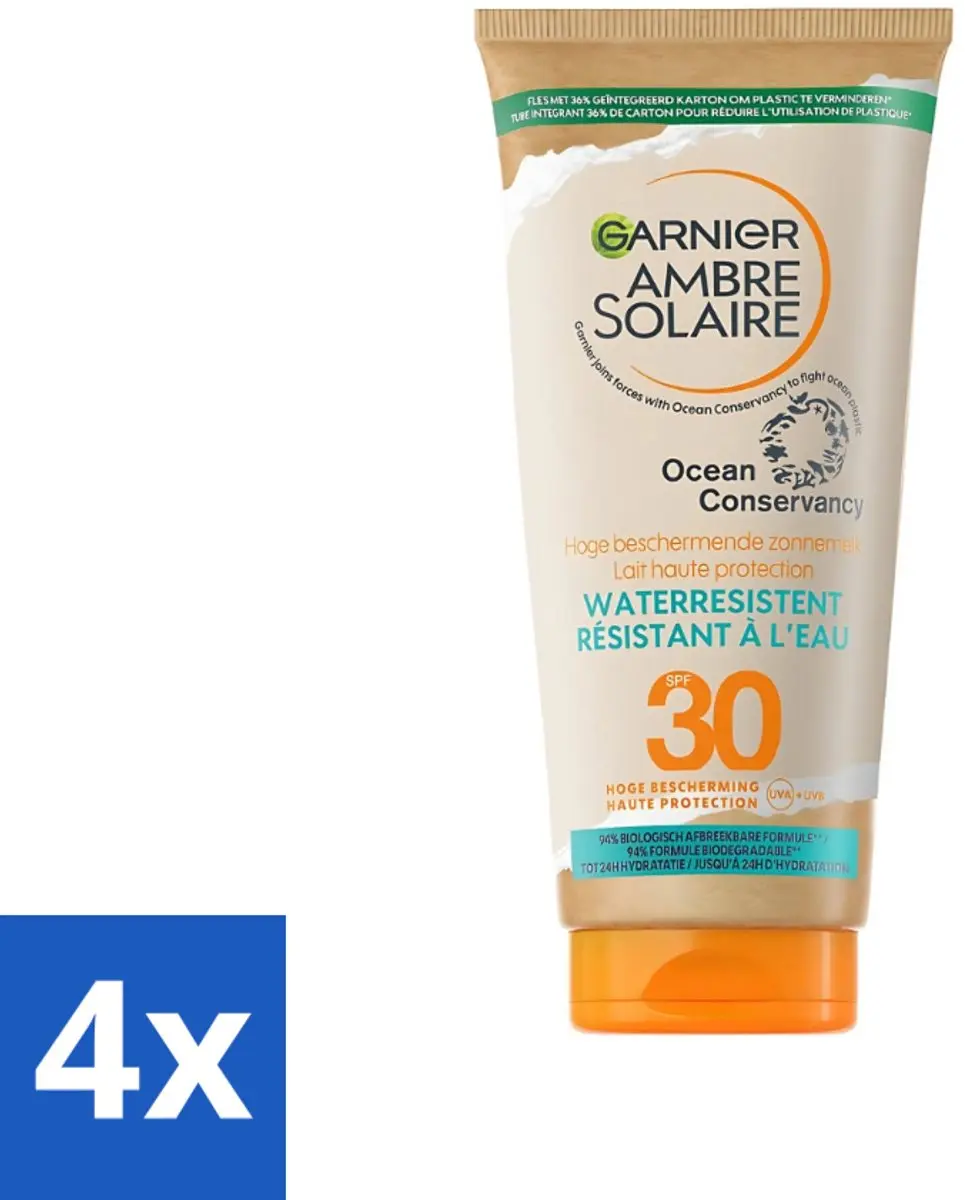 Garnier Ambre Solaire SPF 30 Waterresistente Zonnebrandmelk 700ml