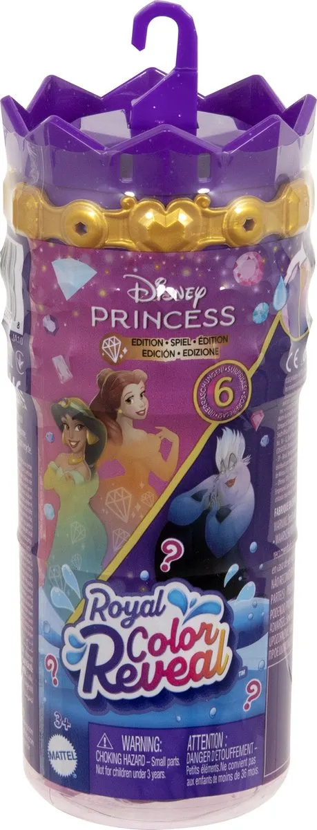 Mattel Disney Princess Kleine Pop - Koninklijke Kleurverrassing