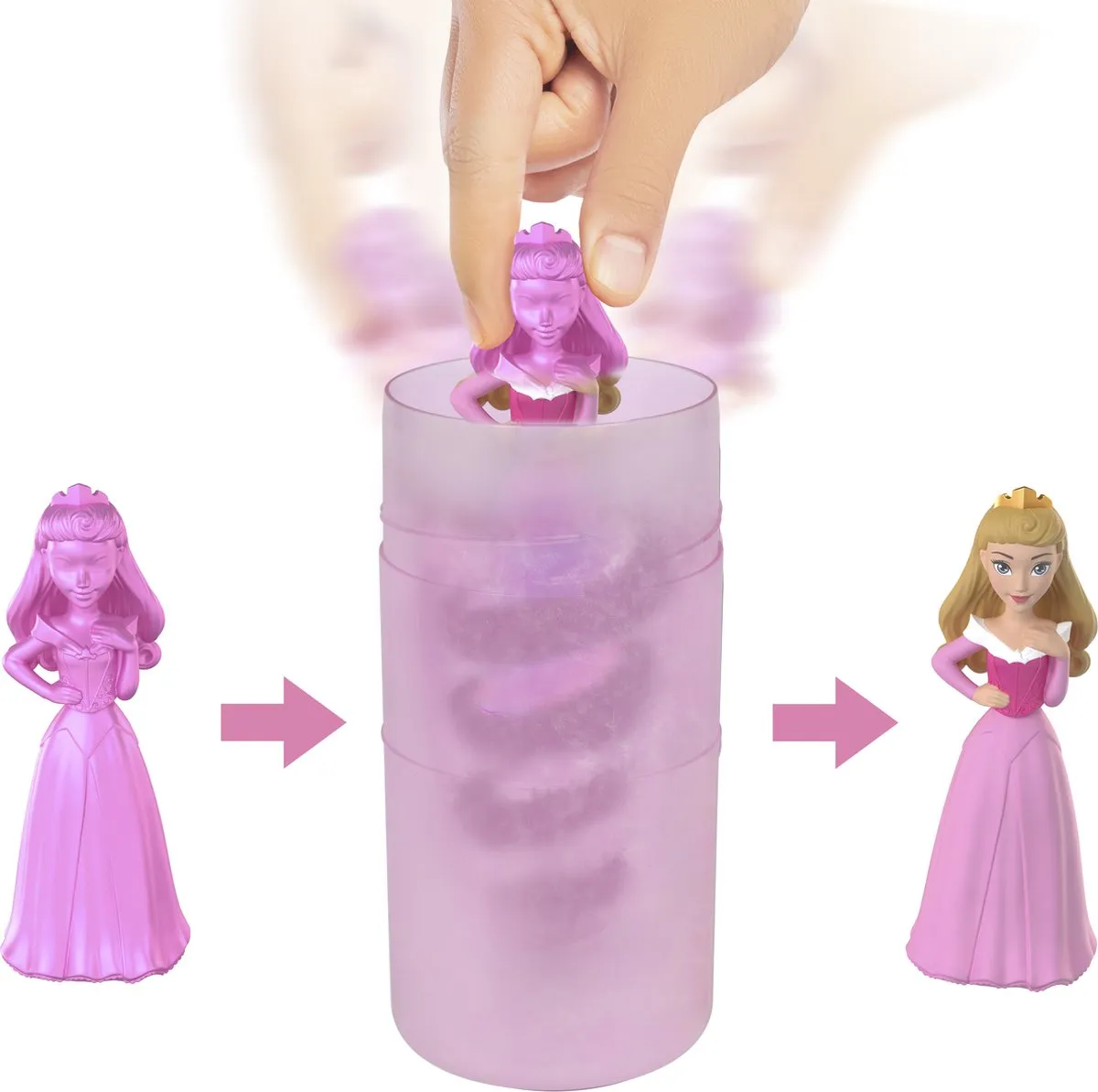 Mattel Disney Princess Kleine Pop - Koninklijke Kleurverrassing