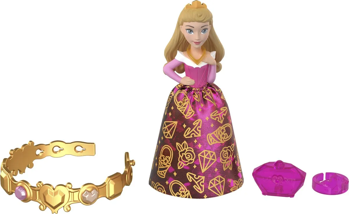 Mattel Disney Princess Kleine Pop - Koninklijke Kleurverrassing