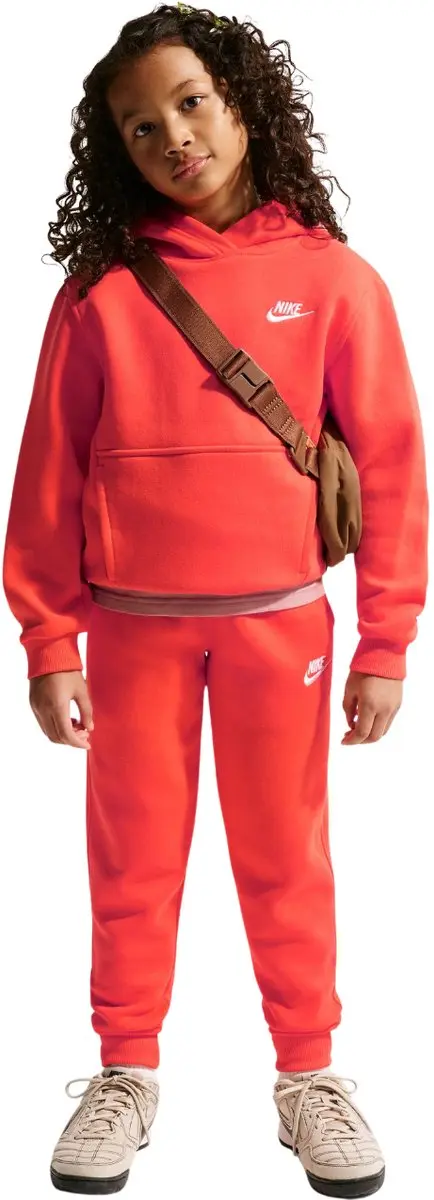 Nike Sportswear Club Fleece Sweater Kinderen Oranje - Maat XL