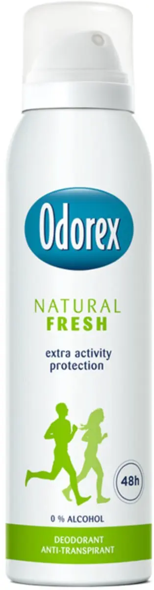 Odorex Natural Fresh Deodorant Spray 150ml - 25 Stuks