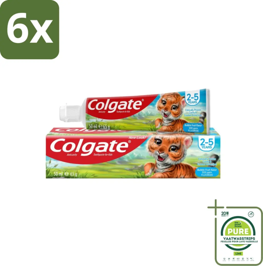 Colgate Bubble Fruit Kindertandpasta 50ml