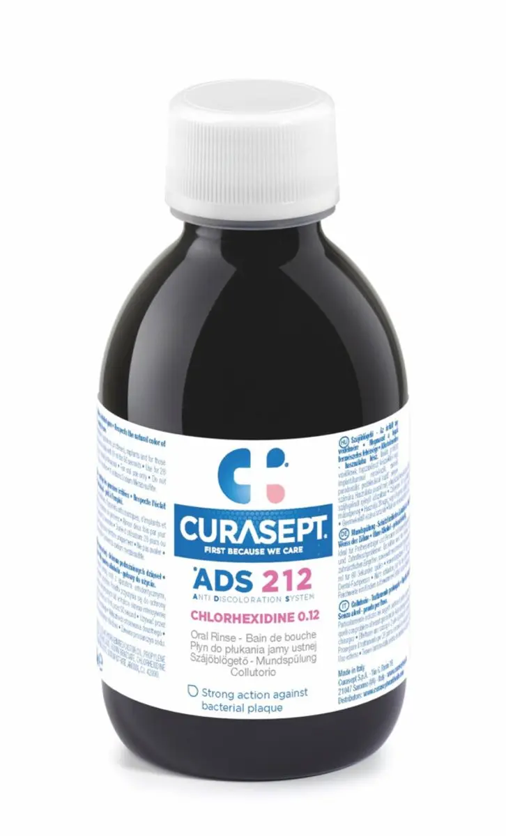 Curasept Mondspoeling 0,12% Chloorhexidine 200ml - 10 Stuks