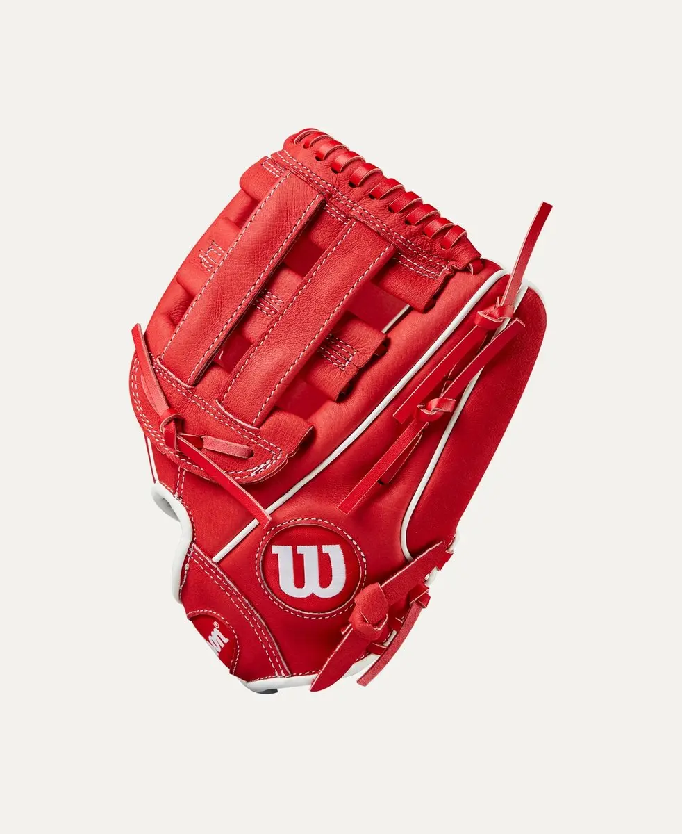 Wilson A450 Baseball Handschoen - 11" - Rood/Wit