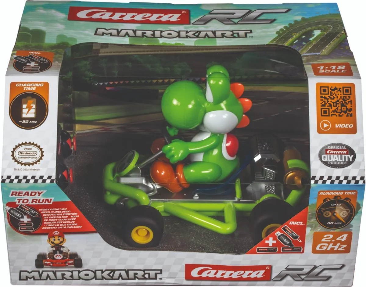 Carrera RC Mario Kart Pipe Kart Yoshi - CAR370200988