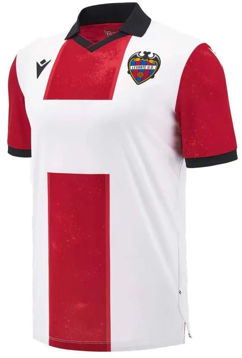 Macron Levante Ud 24/25 Weg Korte Mouw T-shirt Junior Rood 11-12 Years Jongen