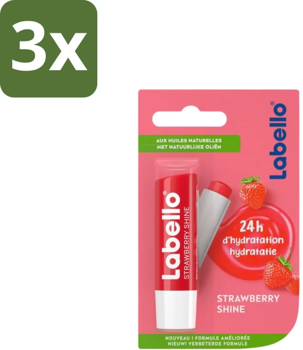 Labello Strawberry Shine Lippenbalsem