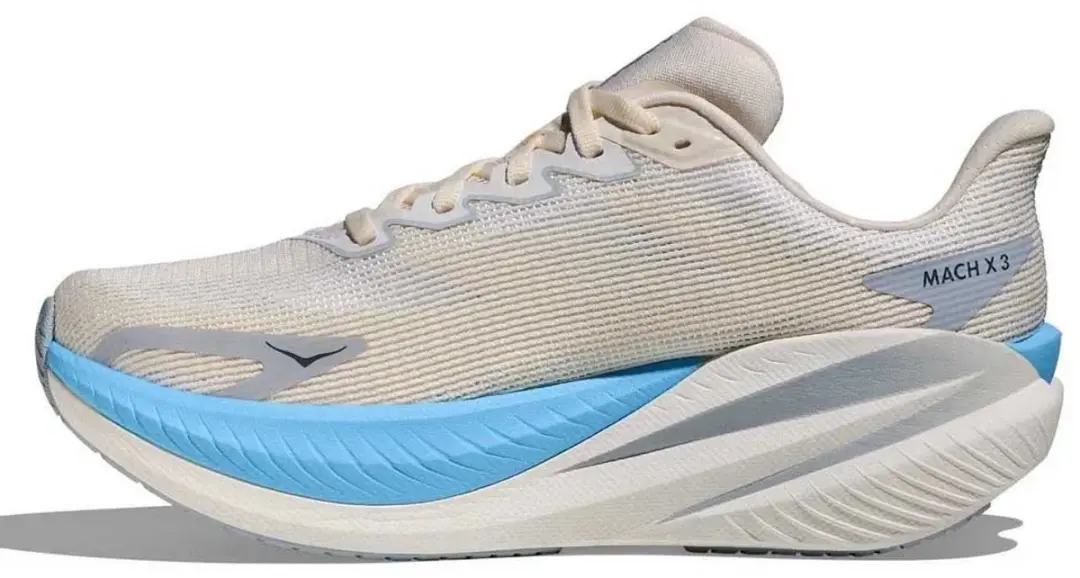 Hoka | Mach X3 | White / Alabaster | Dames