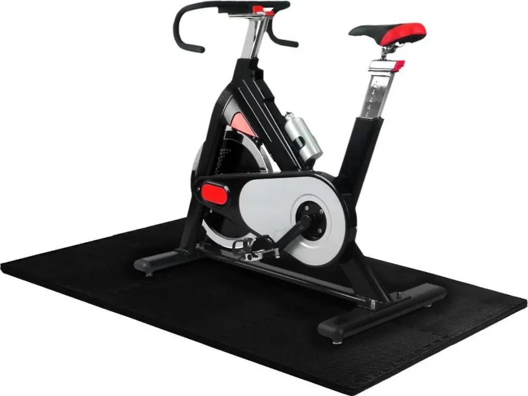 Monzana Fitnessmat Set 6 Stuks 62x62x1,2cm - Zwart