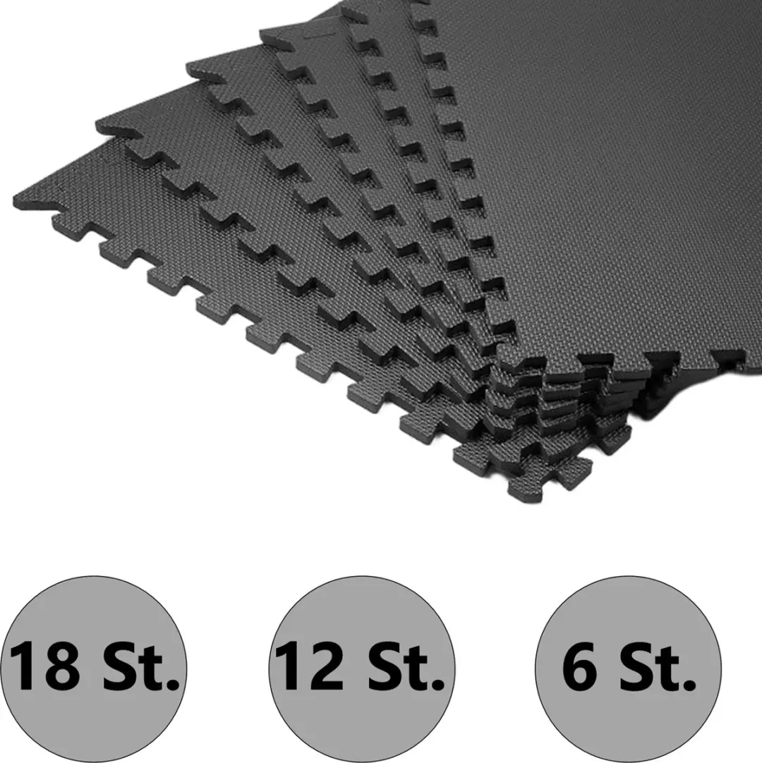 Monzana Fitnessmat Set van 6 Stuks