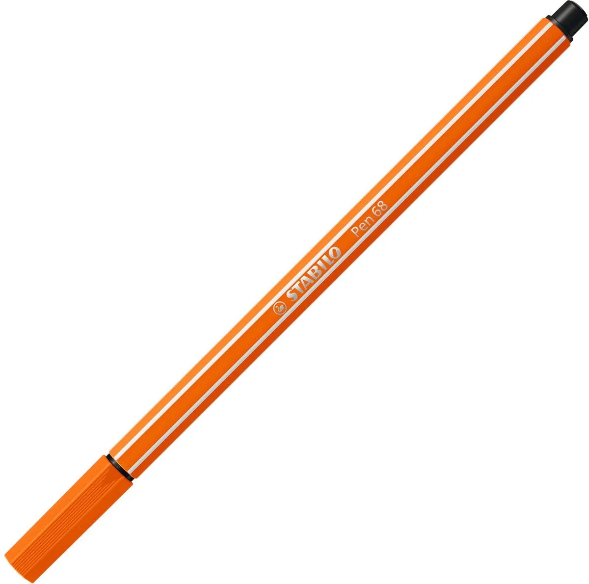 STABILO Pen 68 Premium Viltstift - Bleek Vermiljoen