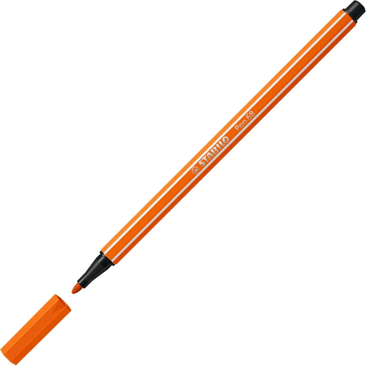 STABILO Pen 68 Premium Viltstift - Bleek Vermiljoen