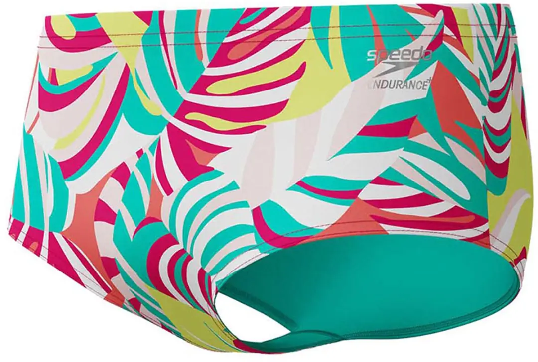 Speedo Ml Printed 13.5 Cm Zwemslip Blauw UK 32 Man
