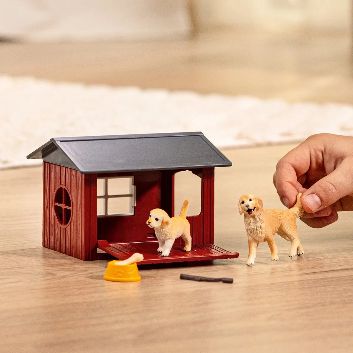 Schleich Farm World Hondenhok 42722 - Multikleur