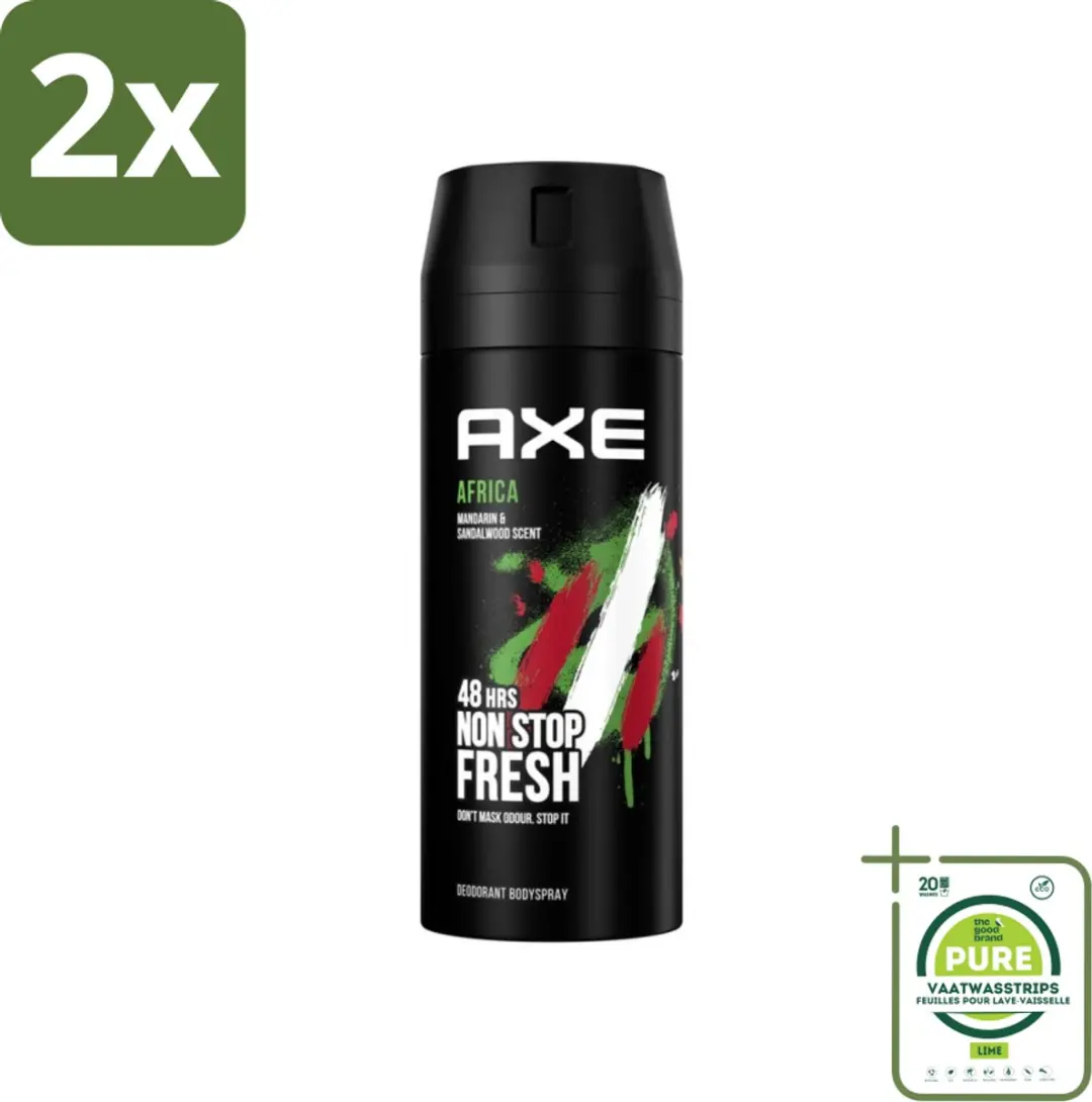 Axe Africa Mandarin & Sandalwood Bodyspray 300ml