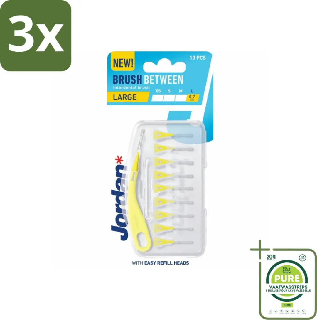 Jordan Between L Interdentale Ragers 0.7mm - 30 Stuks