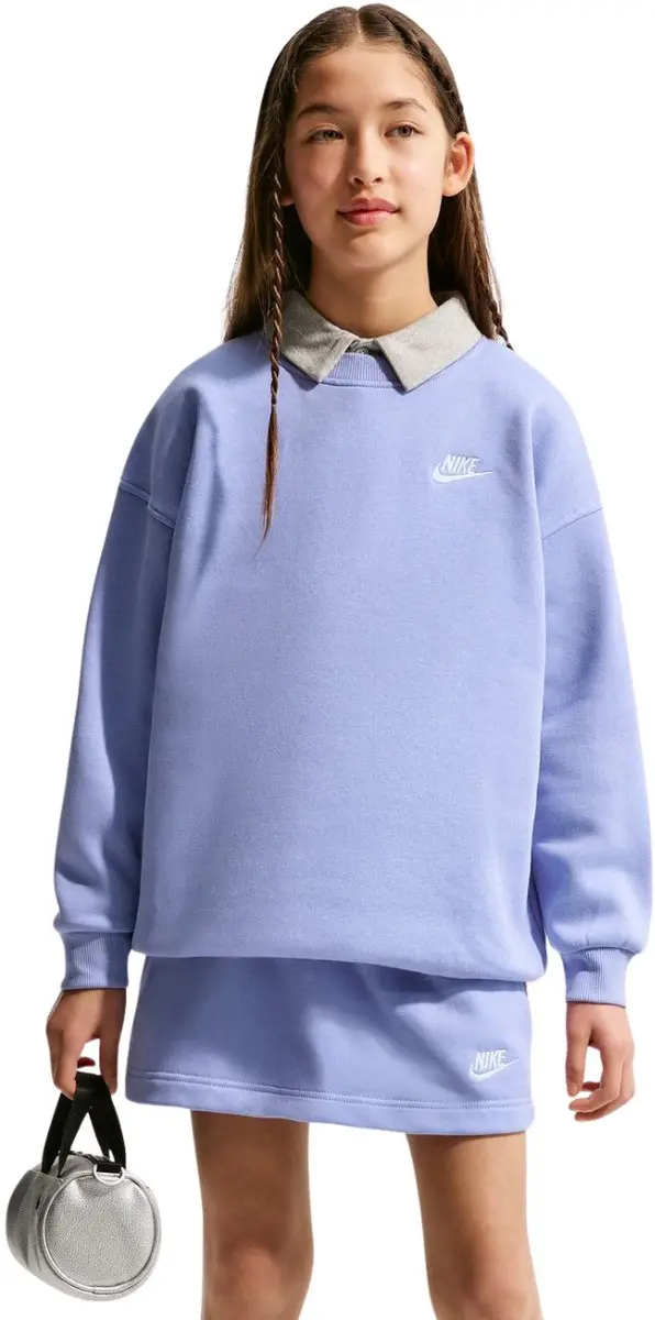 Nike Sportswear Club Fleece Sweater Kinderen Paars
