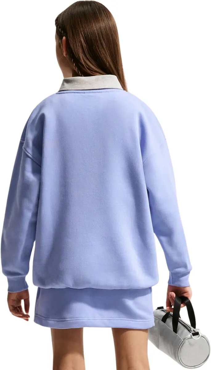 Nike Sportswear Club Fleece Sweater Kinderen Paars - Maat XL