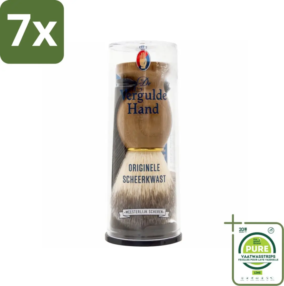 Vergulde Hand Originele Scheerkwast