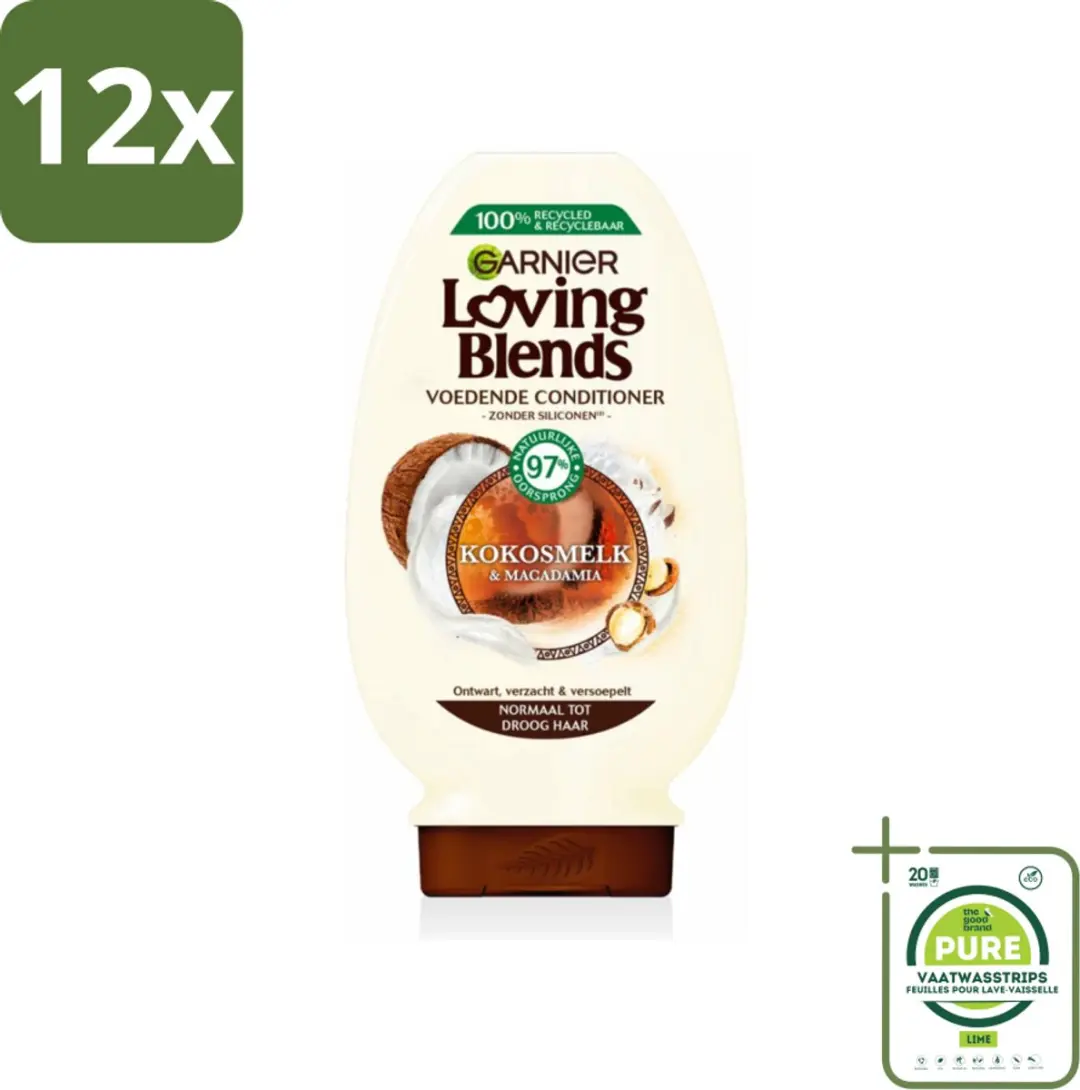 Garnier Loving Blends Conditioner Kokosmelk & Macadamia 250ml