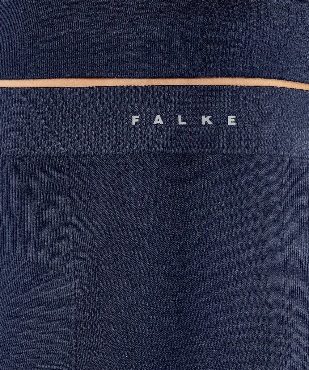 FALKE heren 3/4 tights Maximum Warm - thermobroek - blauw (space blue)