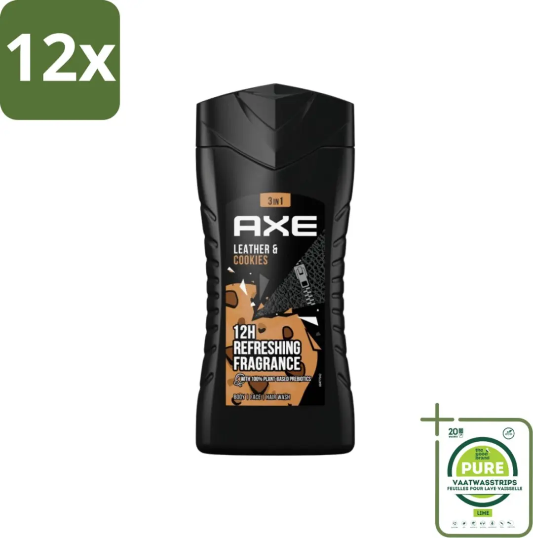 Axe Leather & Cookies Douchegel 3-in-1