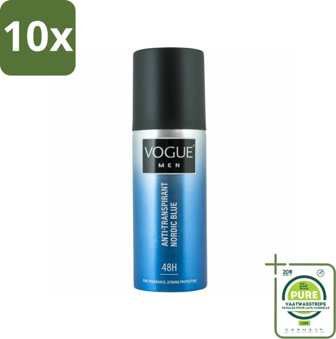 Vogue Anti-Transpirant Nordic Blue 150ml