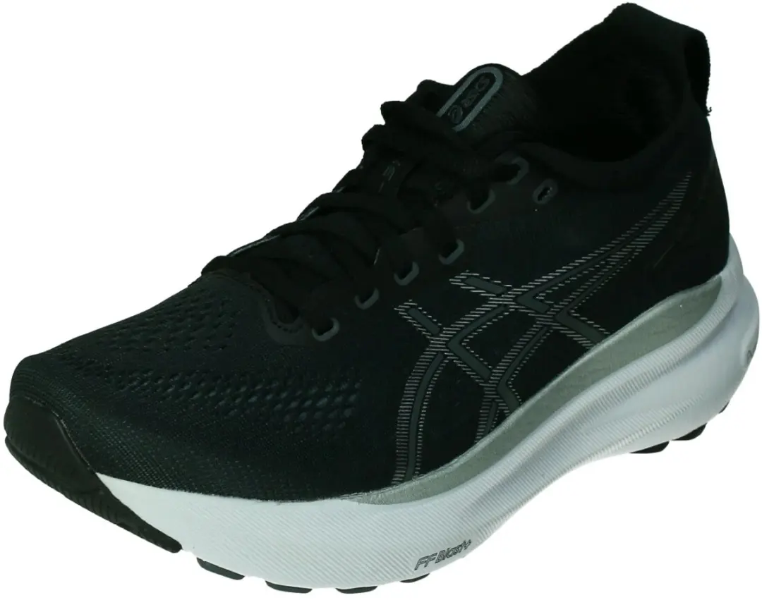 Asics gel-kayano 31 in de kleur zwart.