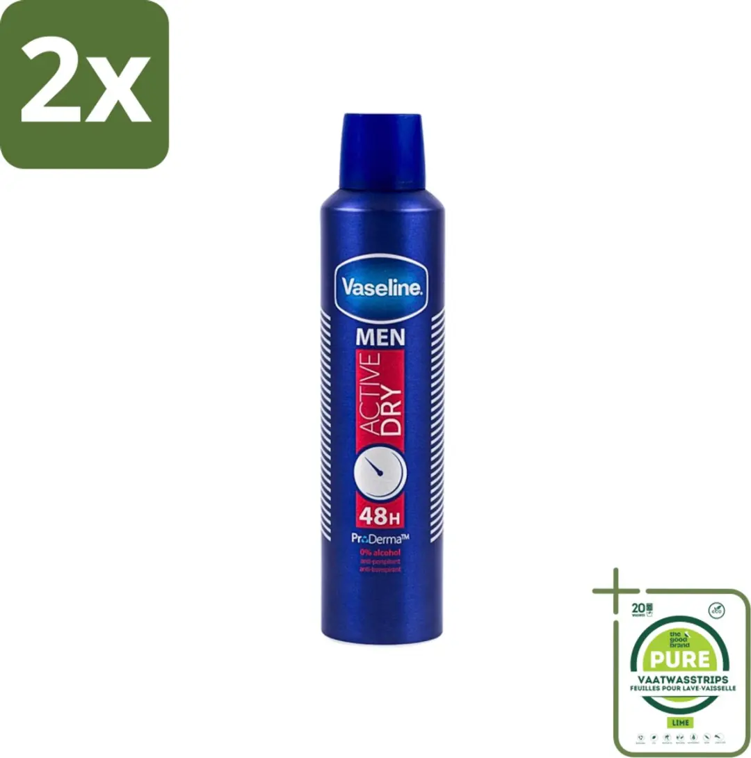 Vaseline Men Active Dry Deospray 500ml