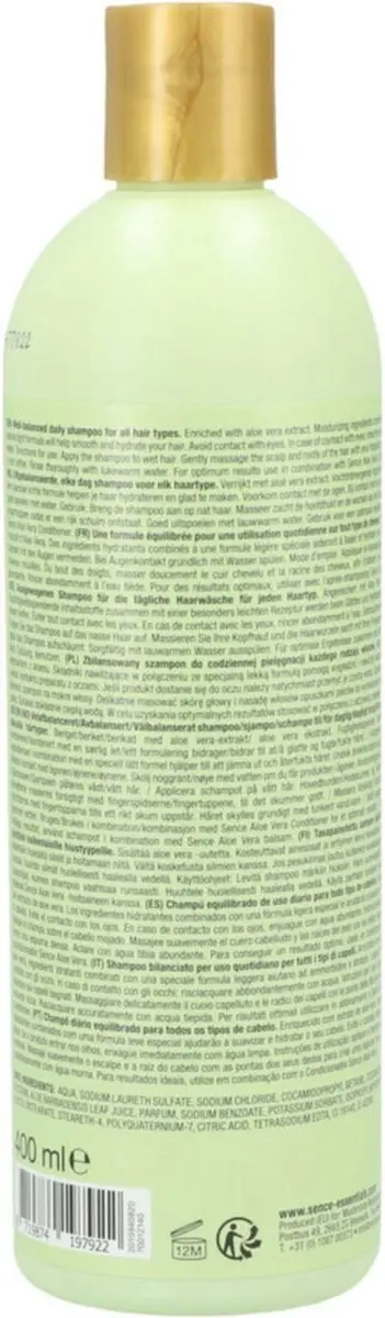 Sence Aloë Vera Shampoo 400ml - 10 Stuks
