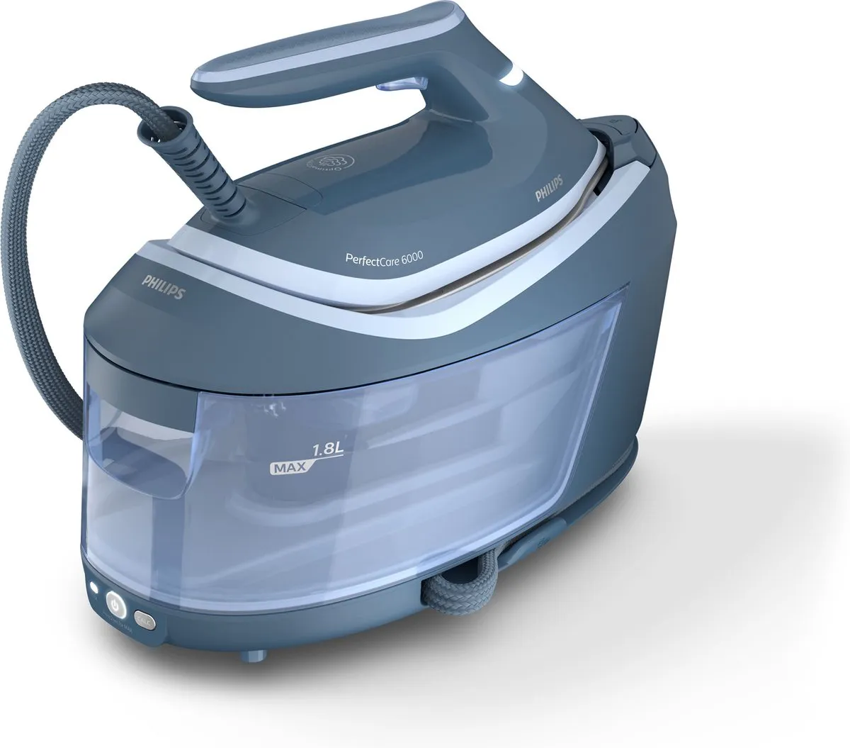 Philips 6000 Series PSG6042-20 Stoomstrijkijzer - 2400W - 1,8L - Blauw
