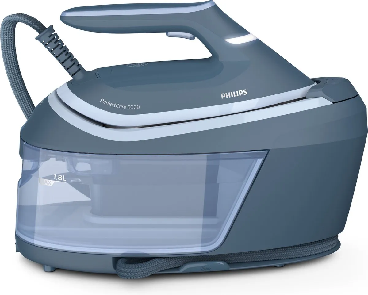 Philips 6000 Series PSG6042-20 Stoomstrijkijzer - 2400W - 1,8L - Blauw