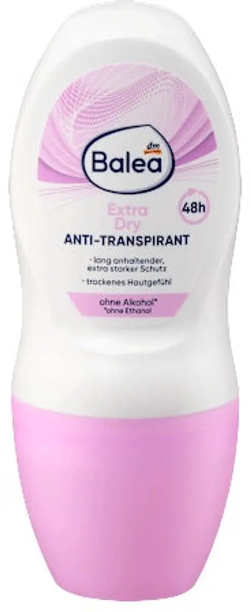 Balea Antitranspirant Deo Roll On Extra Dry